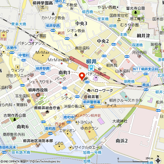 ブリヂストンタイヤセンター西日本株式会社　ミスタータイヤマン 柳井付近の地図